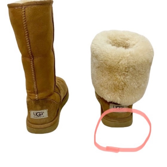 UGG CLASSIC II BOOT Tall Chestnut Size 6 - Picture 6 of 7